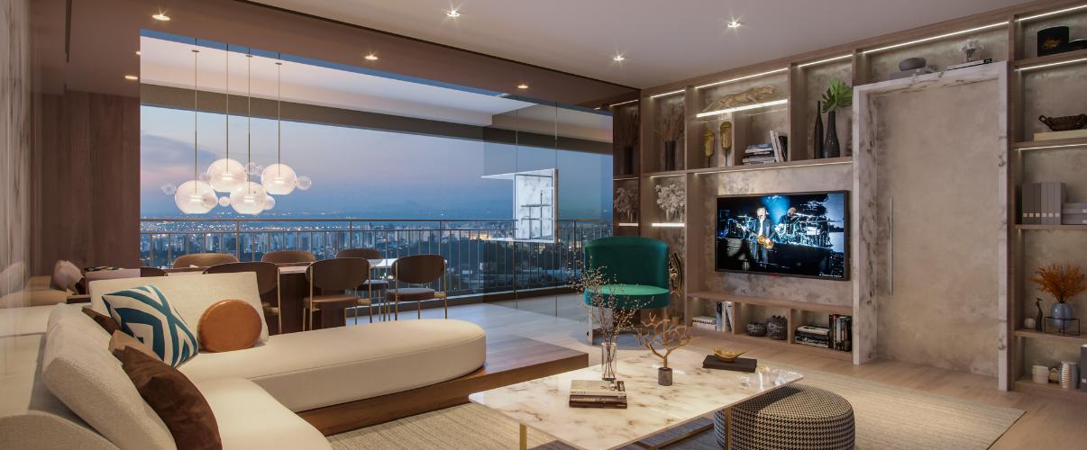 Tour Apartamento 89 m²