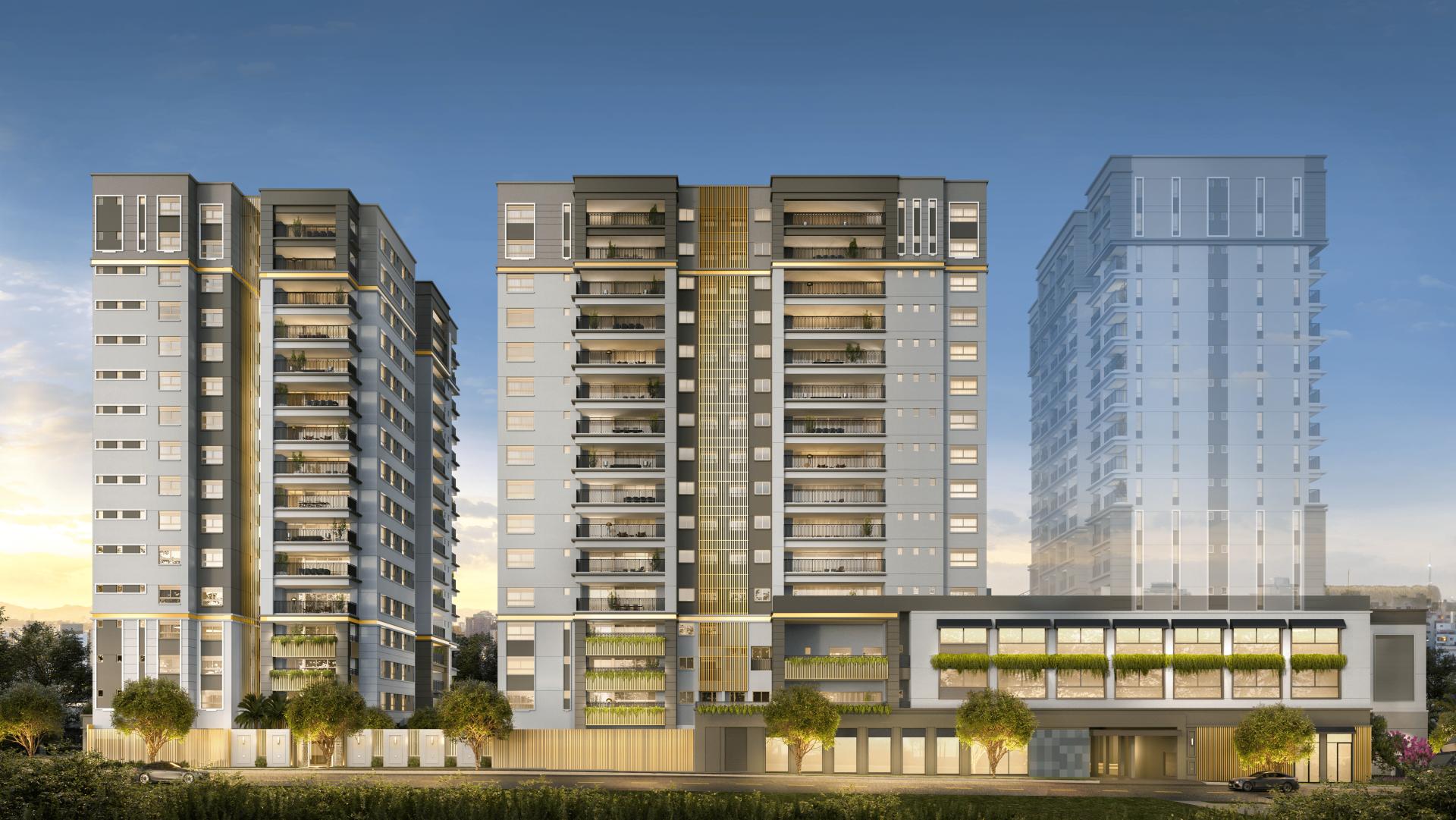 Perspectiva Ilustrada da Fachada