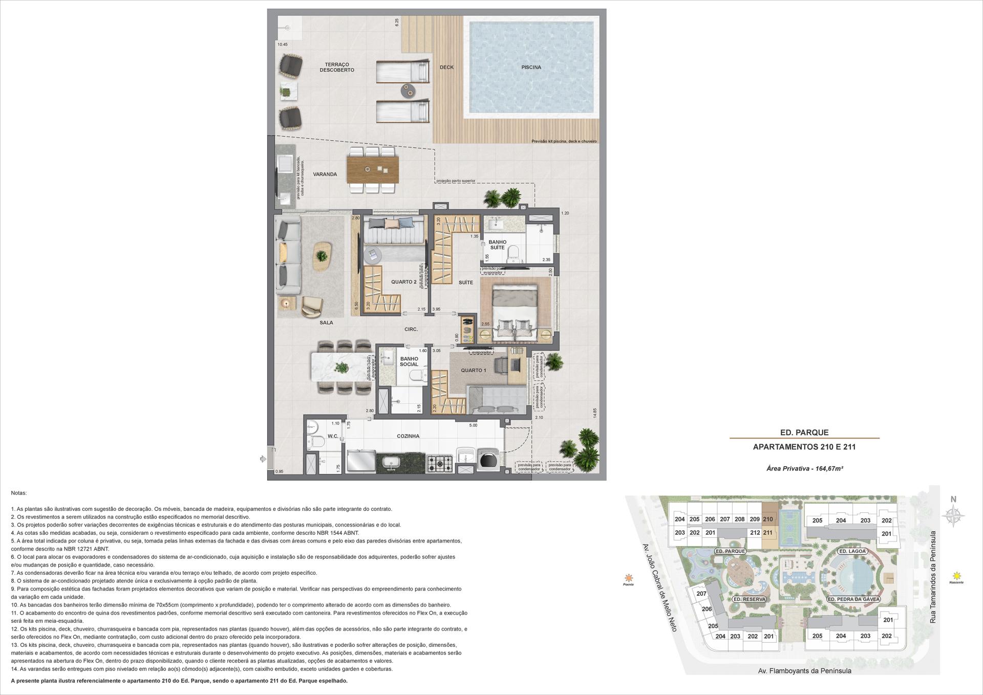 ED. PARQUE - AP 210 E 211