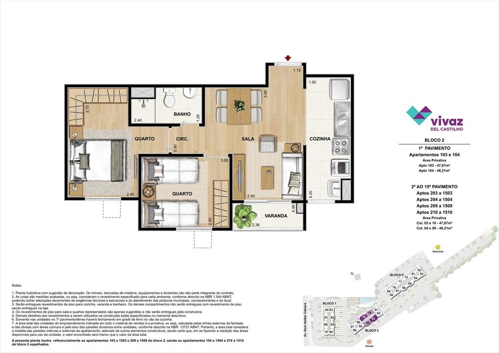 Planta do empreendimento