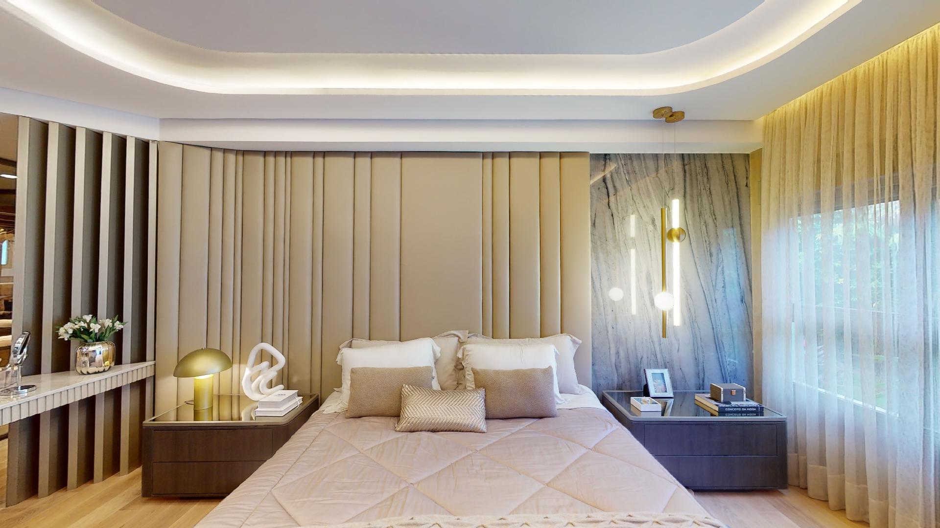 Foto da Suíte Master do Decorado de 253 m²