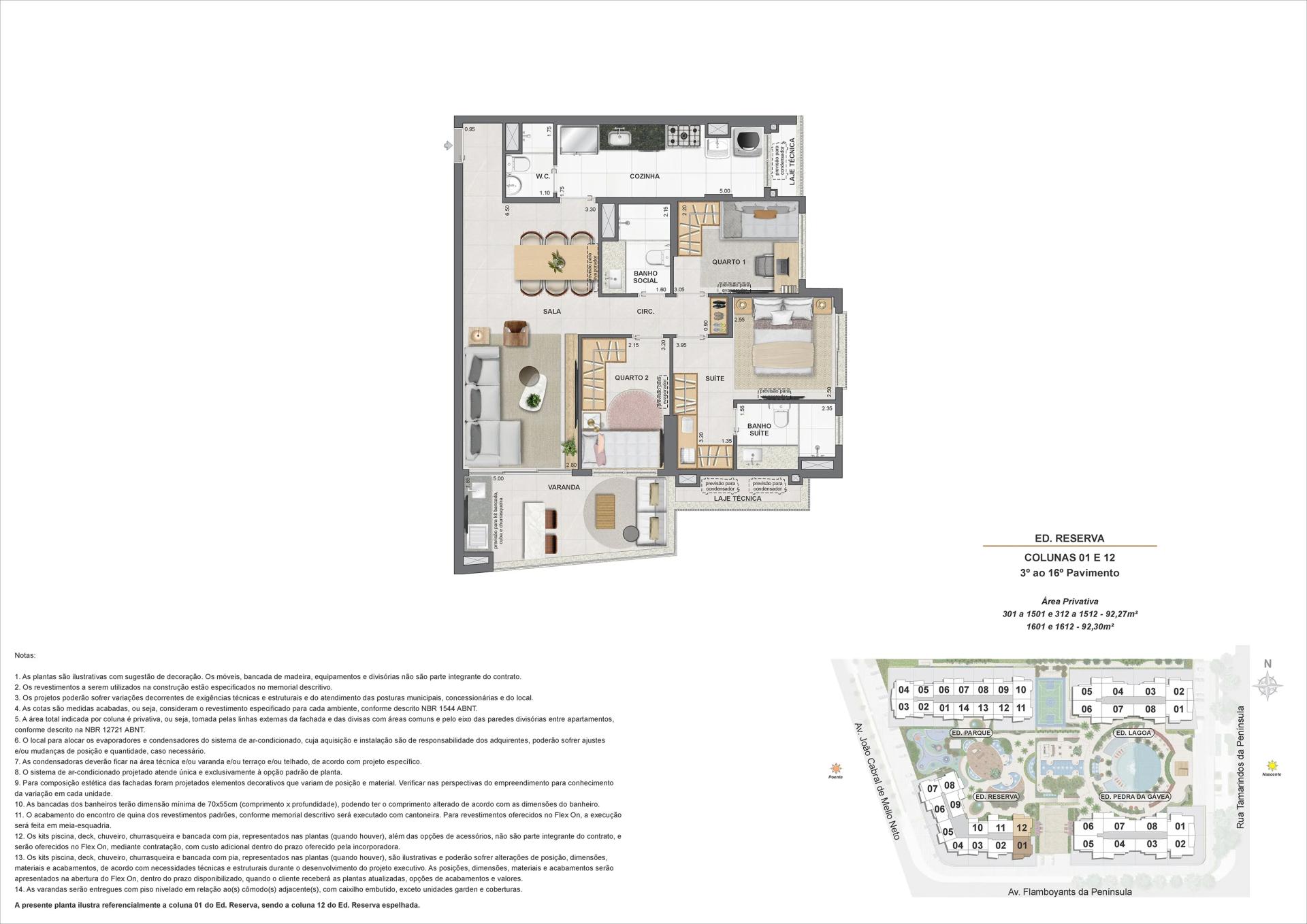 ED. RESERVA - COL 01 E 02 - 3°AO 16° PAV