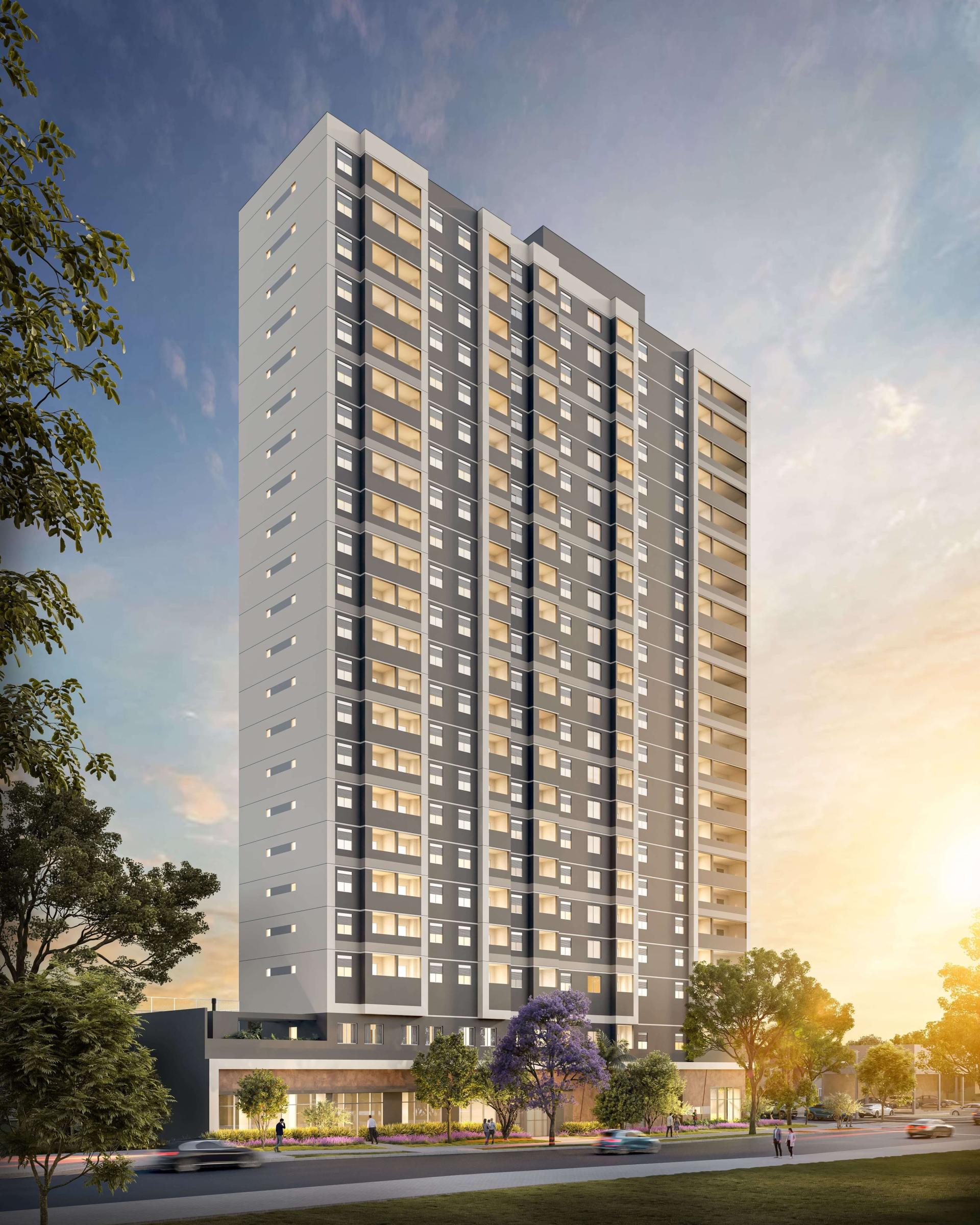 Perspectiva Ilustrada da Fachada