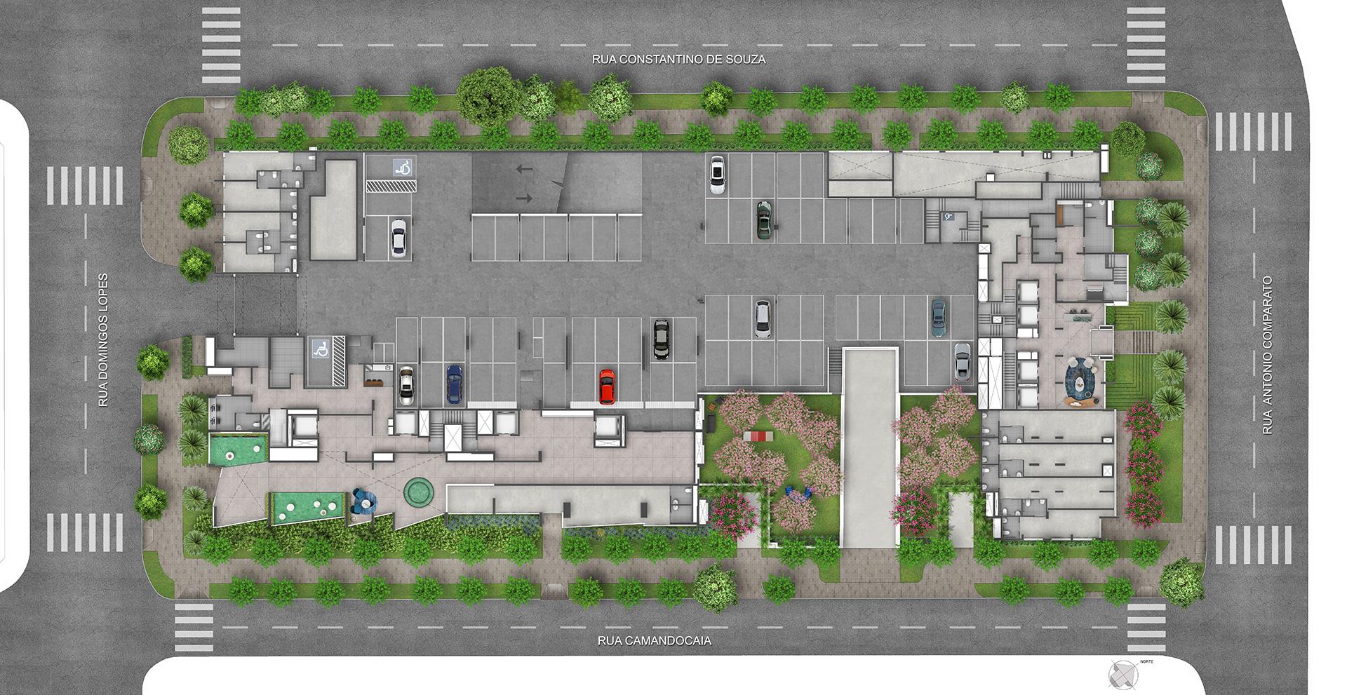 Planta Implantação Térreo