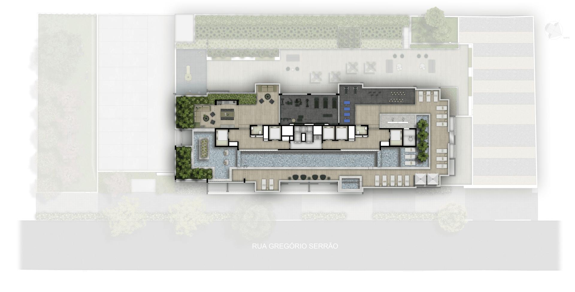 Implantação | Lazer Cobertura