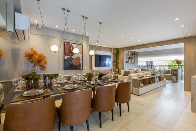 Tour do decorado de 125m²