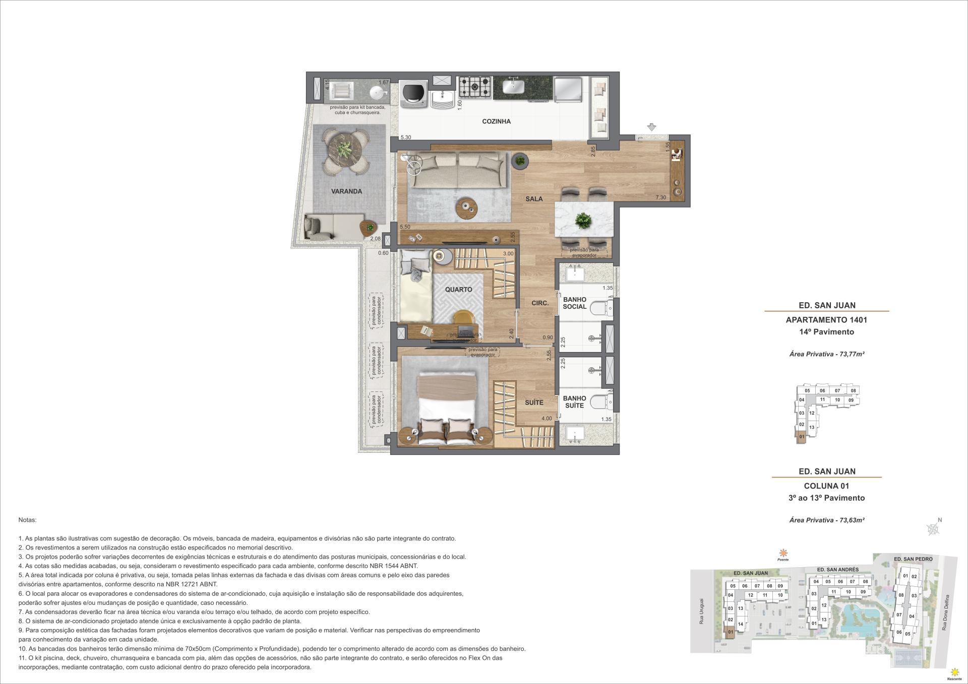 Apartamento 2Q - Ed. San Juan (COL 1)