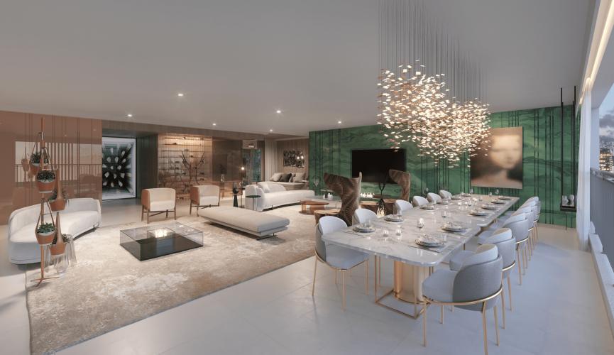 Tour 360° do decorado de 273 m²