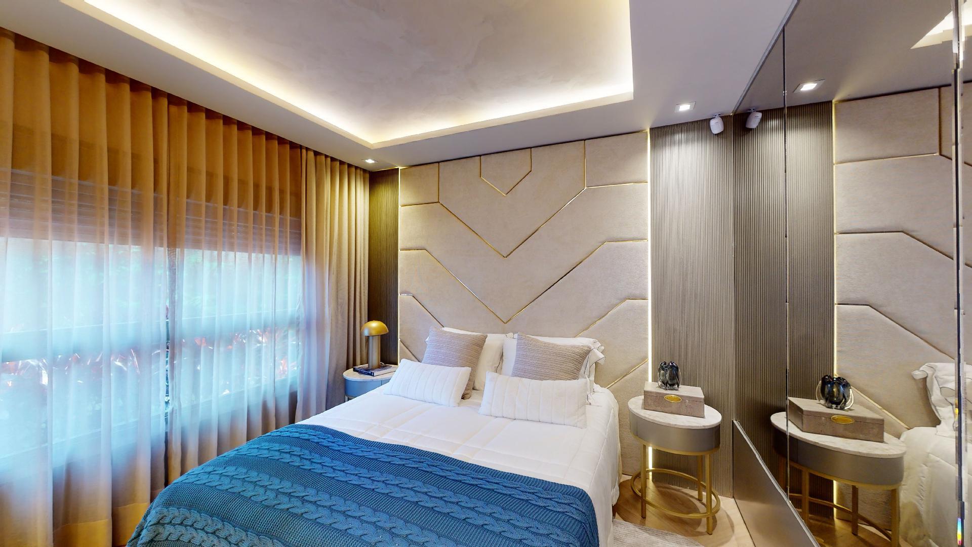 Foto da Suíte Master do Decorado de 170 m²