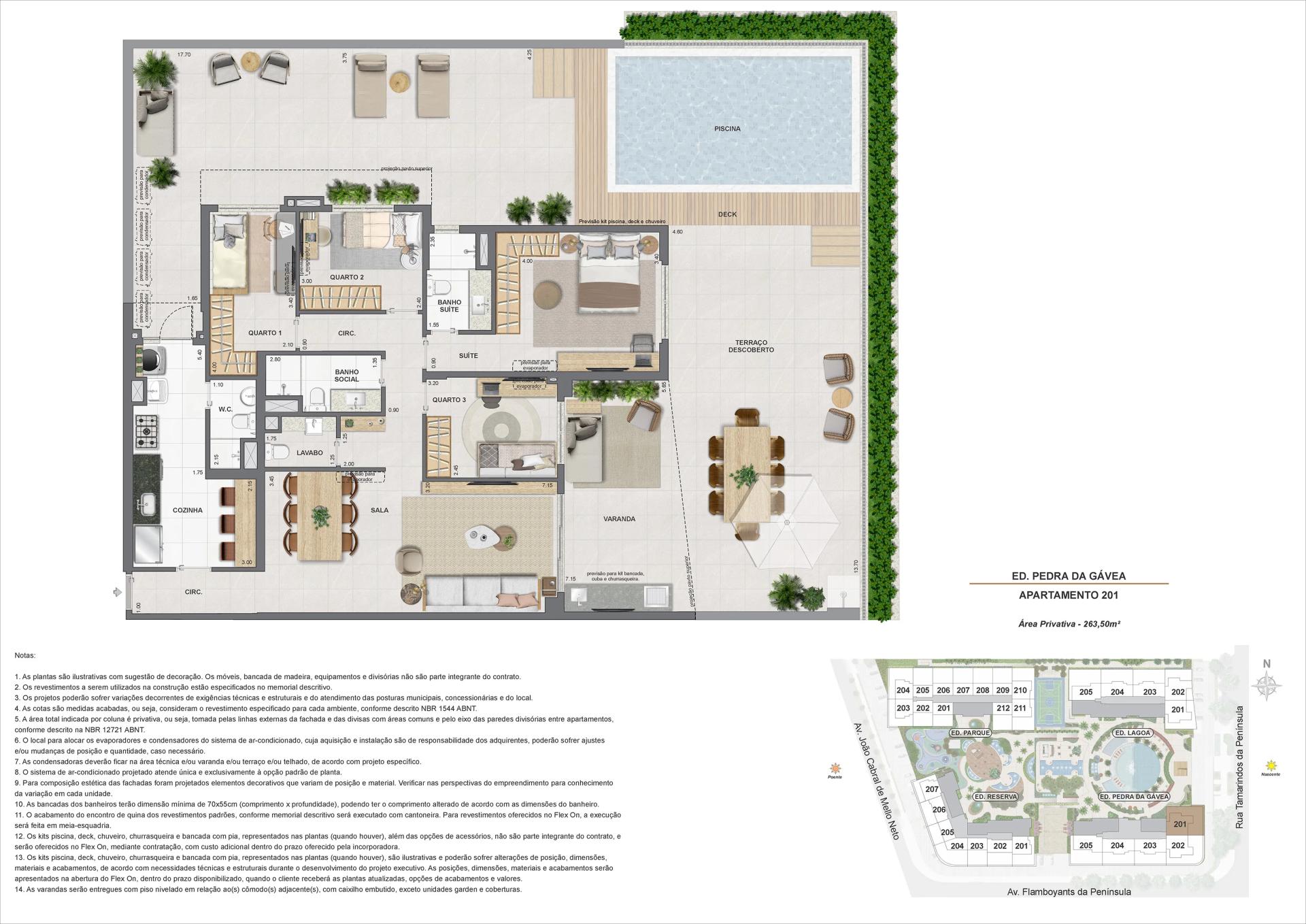 ED. PEDRA DA GAVEA - AP 201