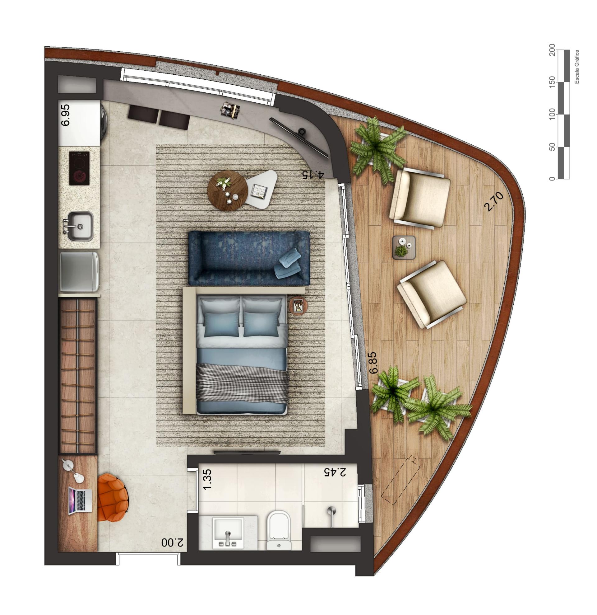 Apartamento Tipo | B P4