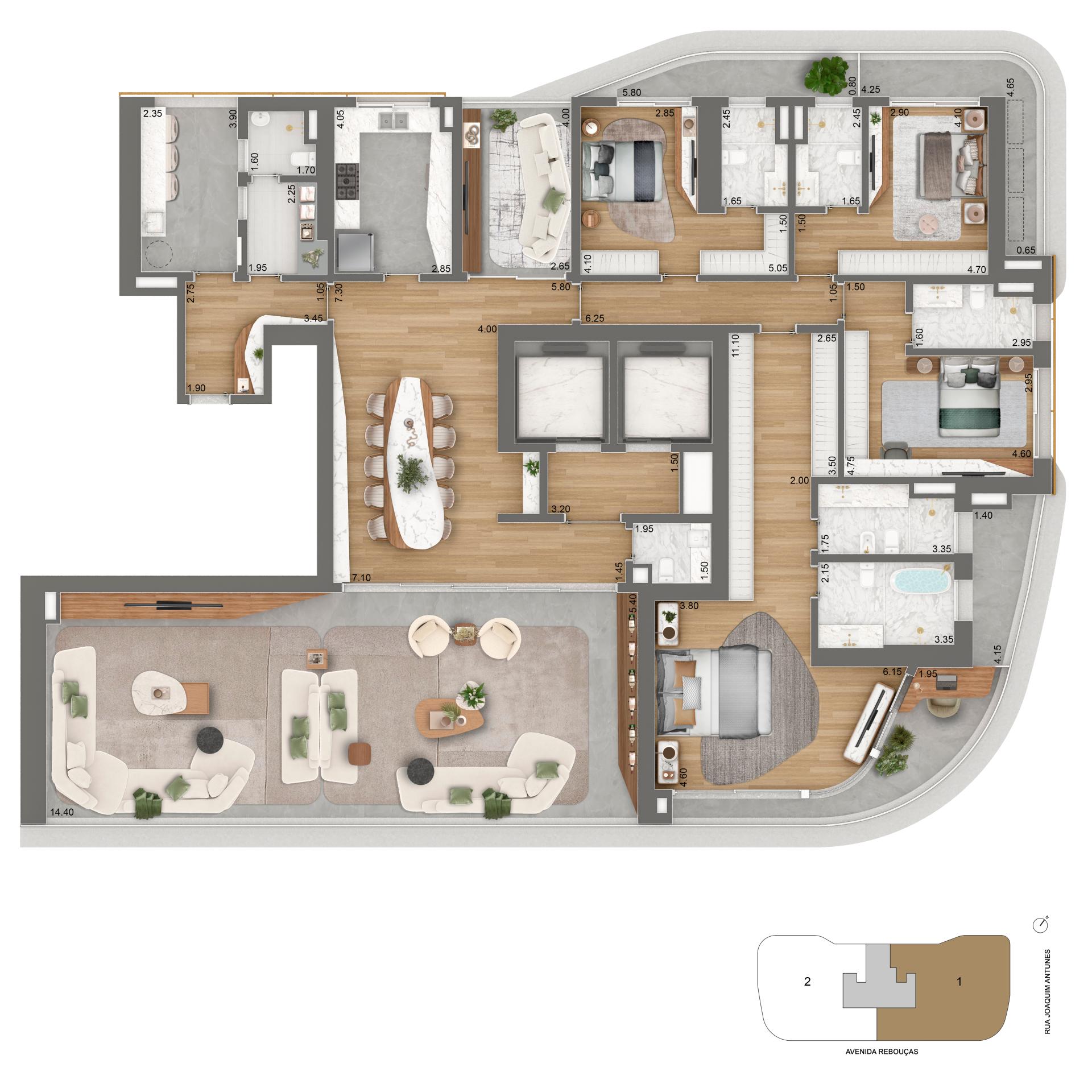 Planta FINAL 1 - 379,00M²