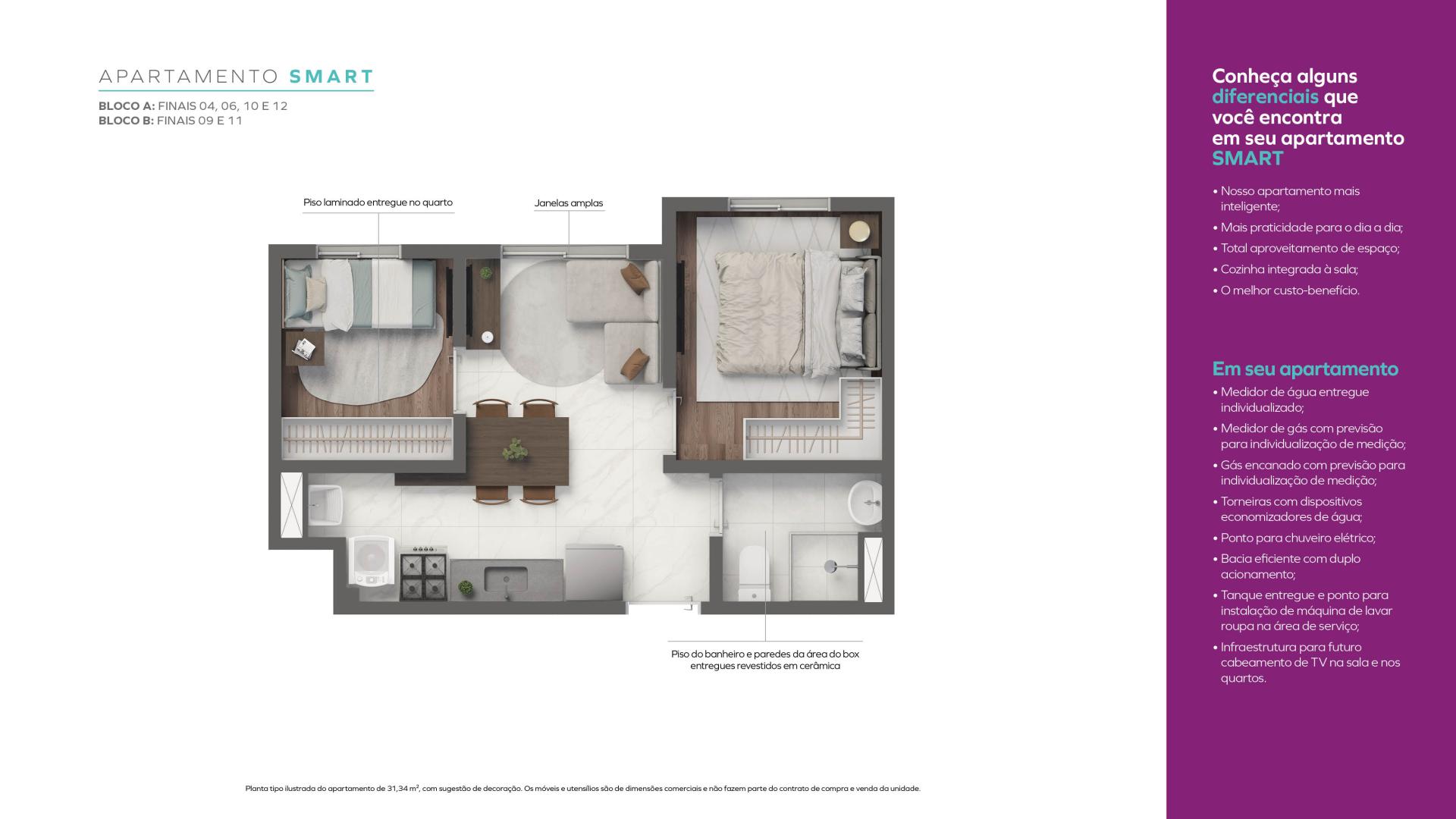 APARTAMENTO SMART