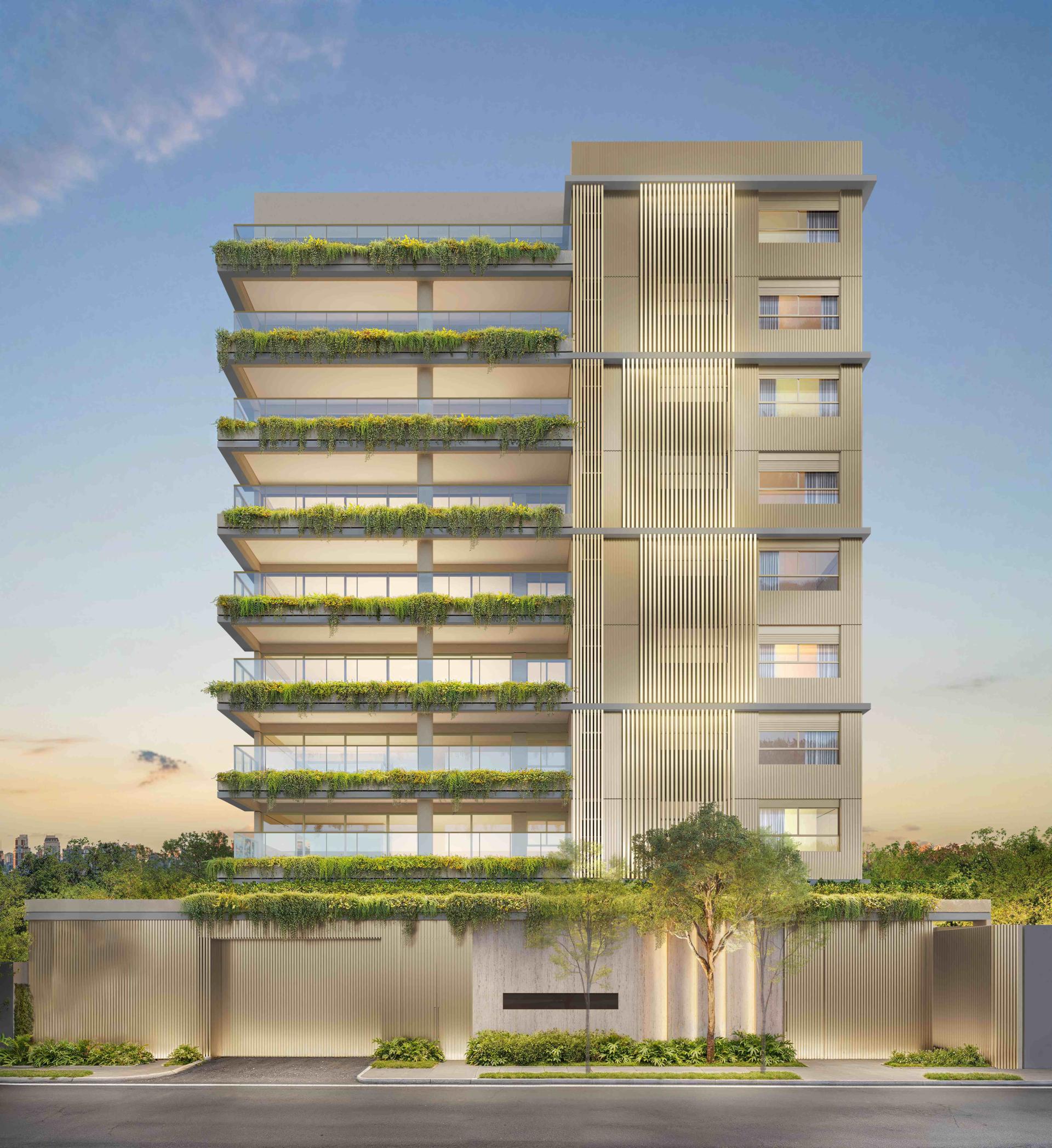 Perspectiva Ilustrada Fachada