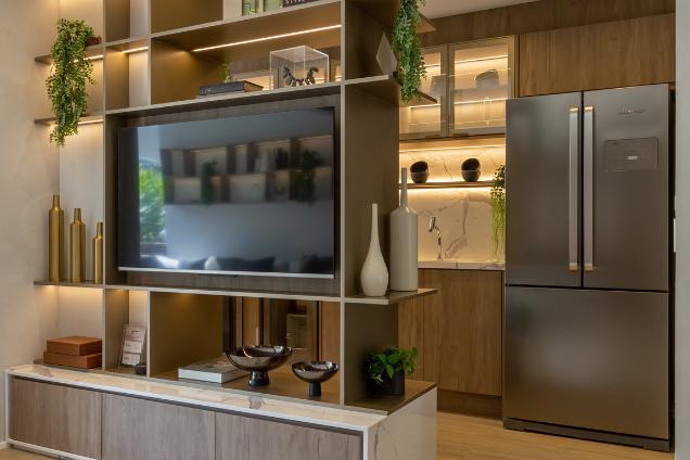 Video do decorado de 108m²