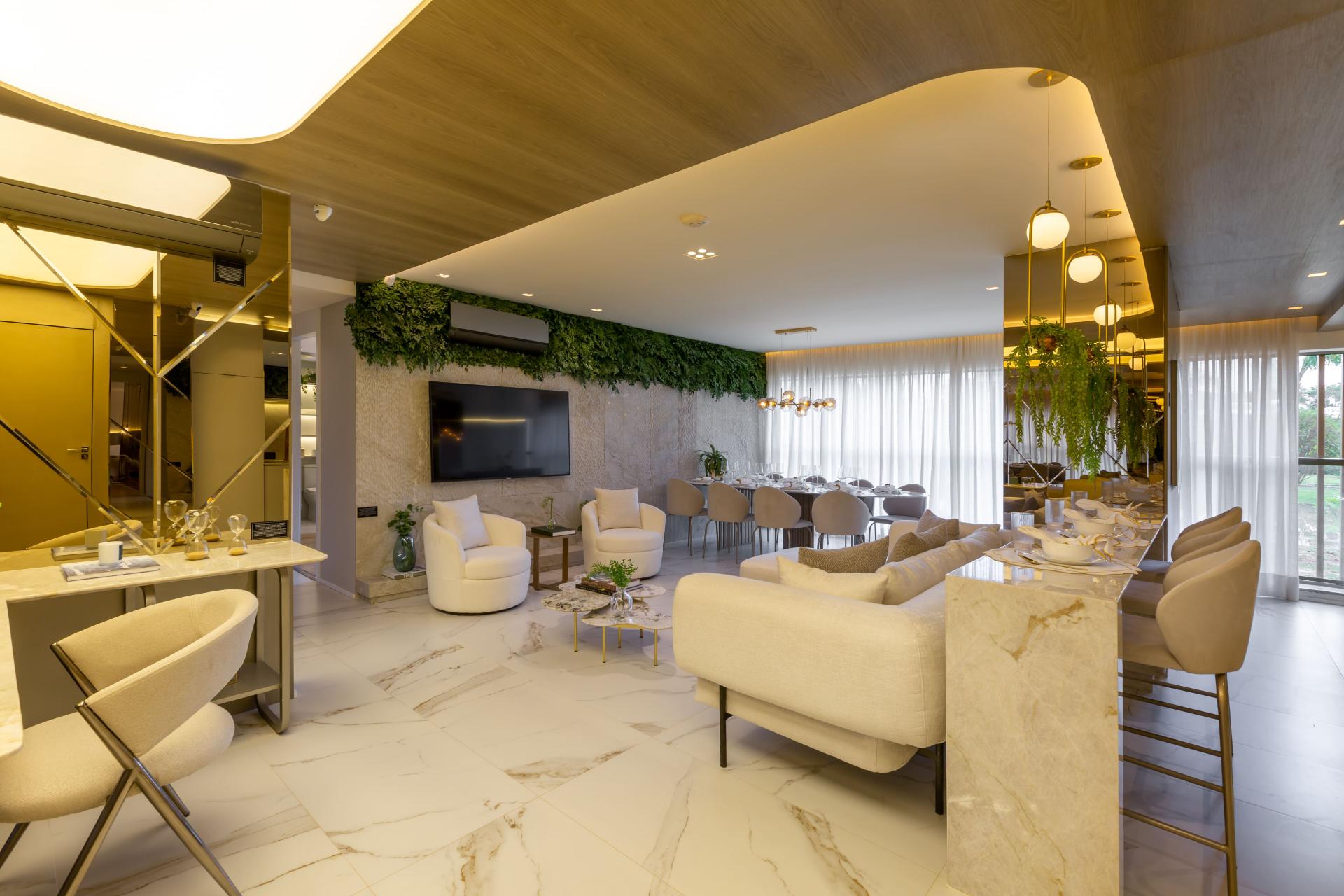 Foto Real Apartamento Decorado 94 m² 