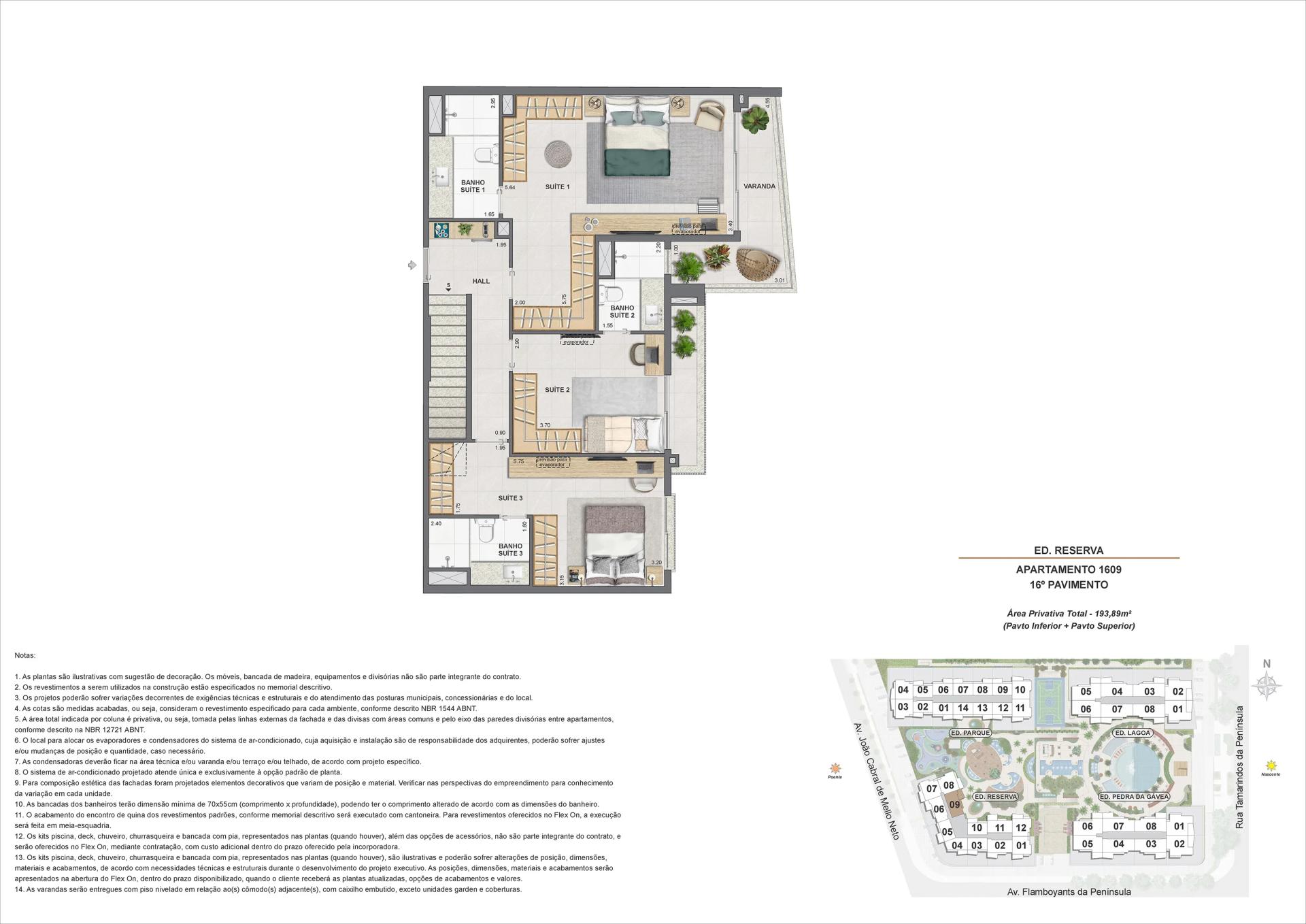ED. RESERVA - AP 1609 - 16° PAV