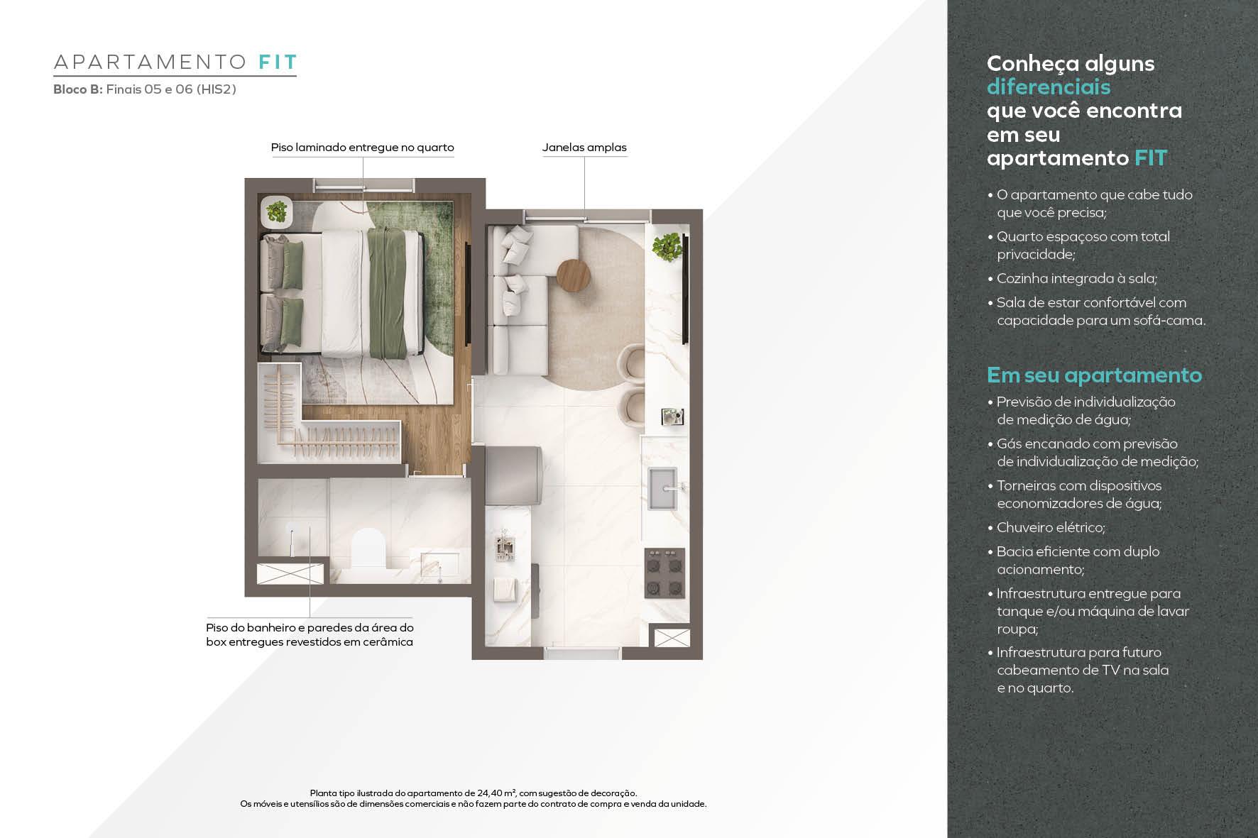 FIT 24.40m²