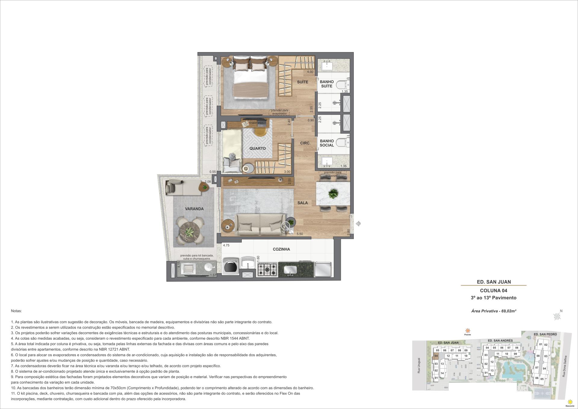 Apartamento 2Q - Ed. San Juan (COL 4)
