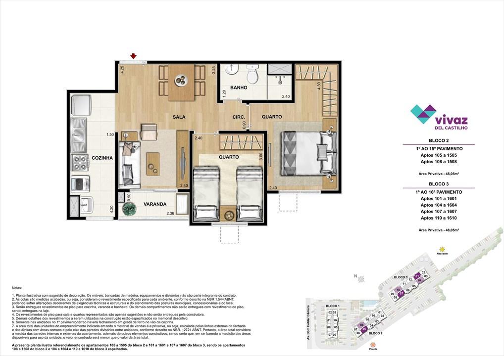 Planta do empreendimento