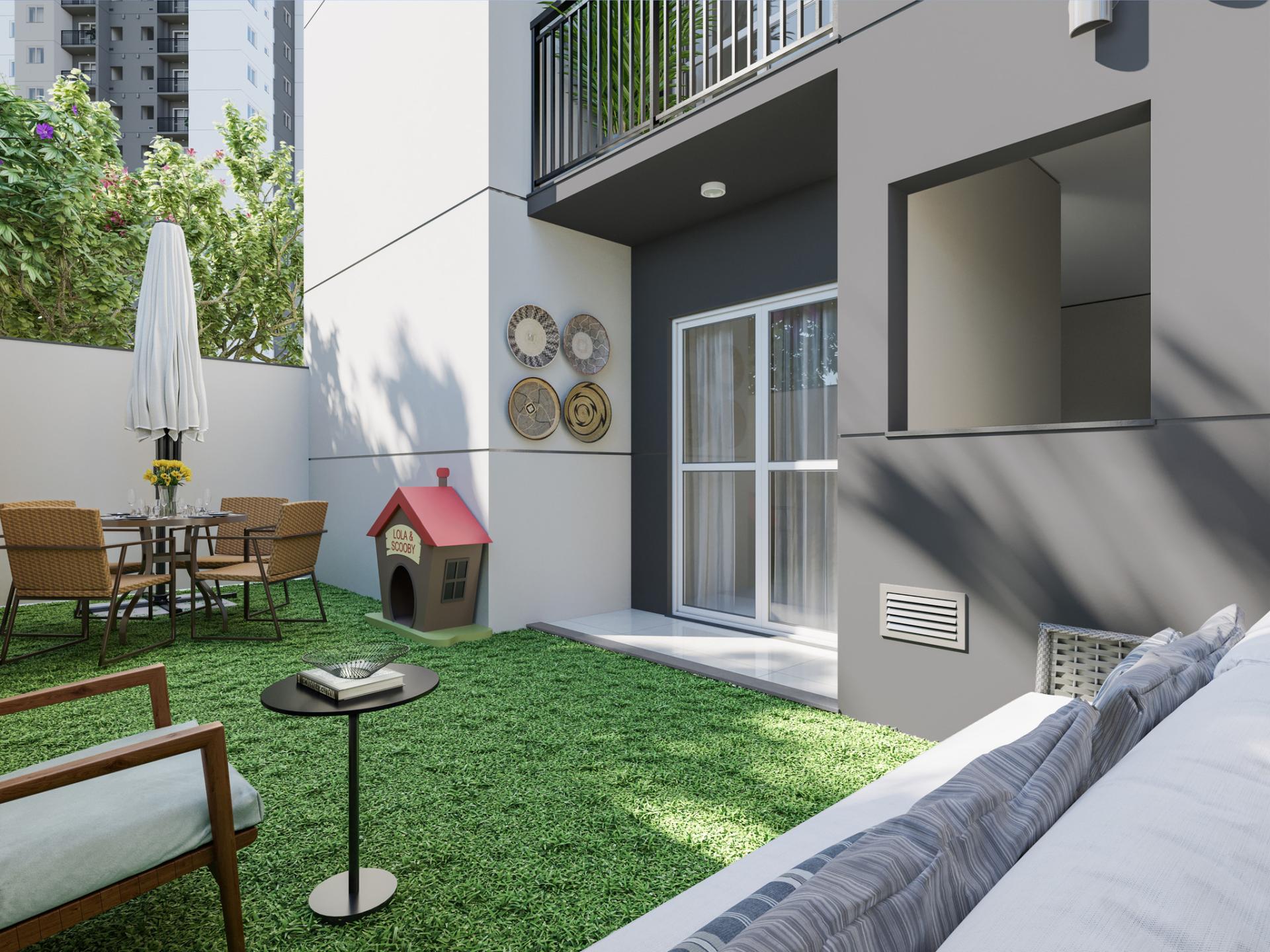 Ilustração Artística do Garden