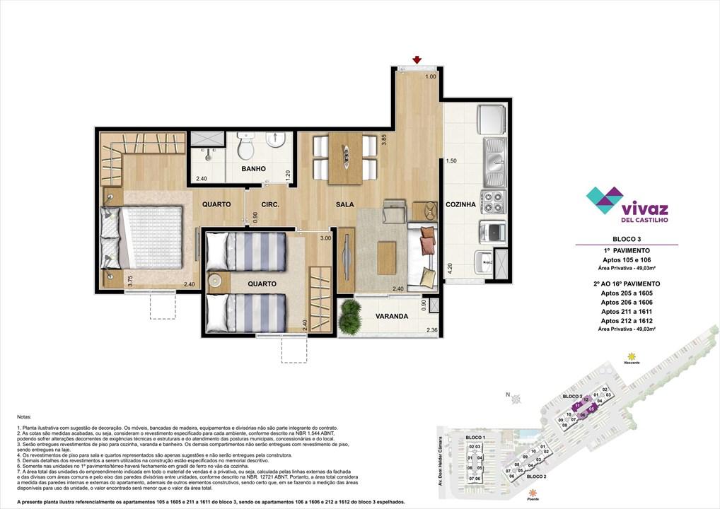 Planta do empreendimento