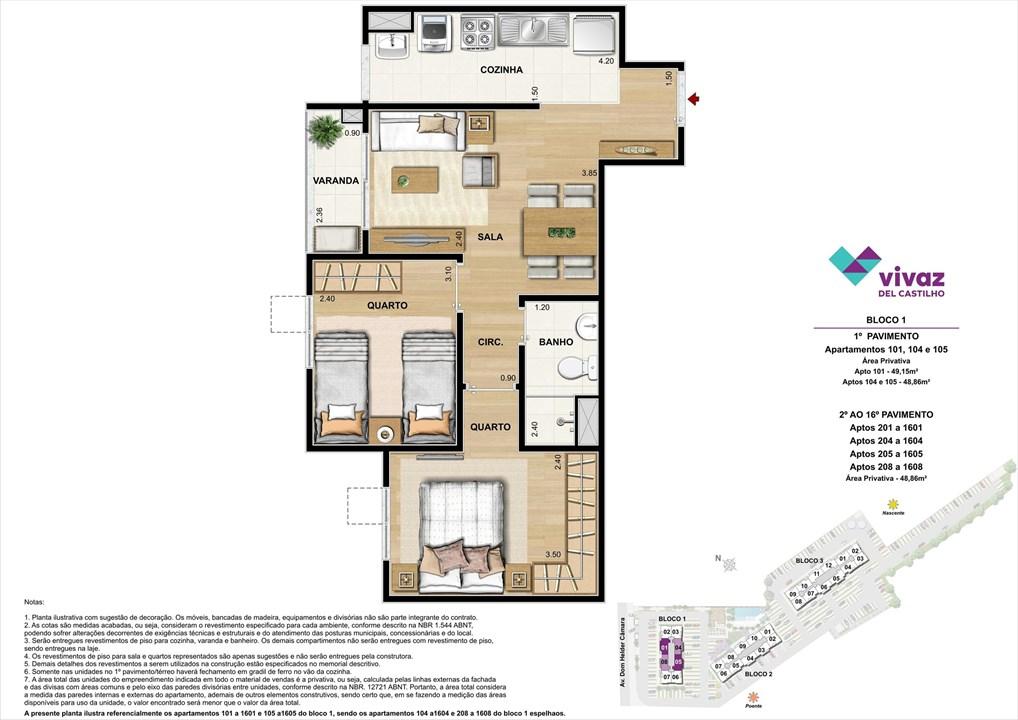Planta do empreendimento