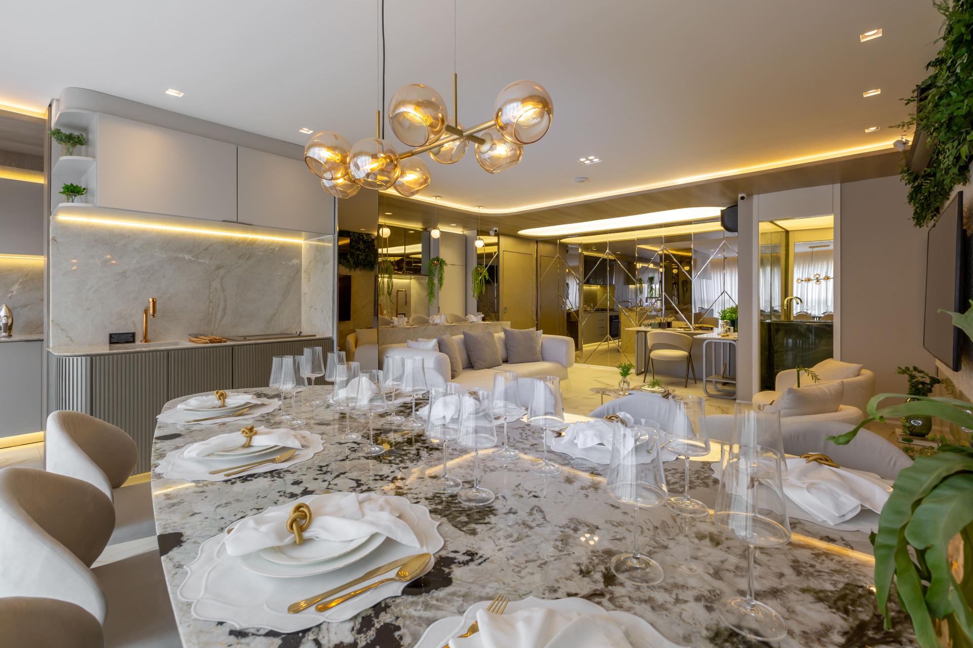 Foto Real Apartamento Decorado 94 m² 