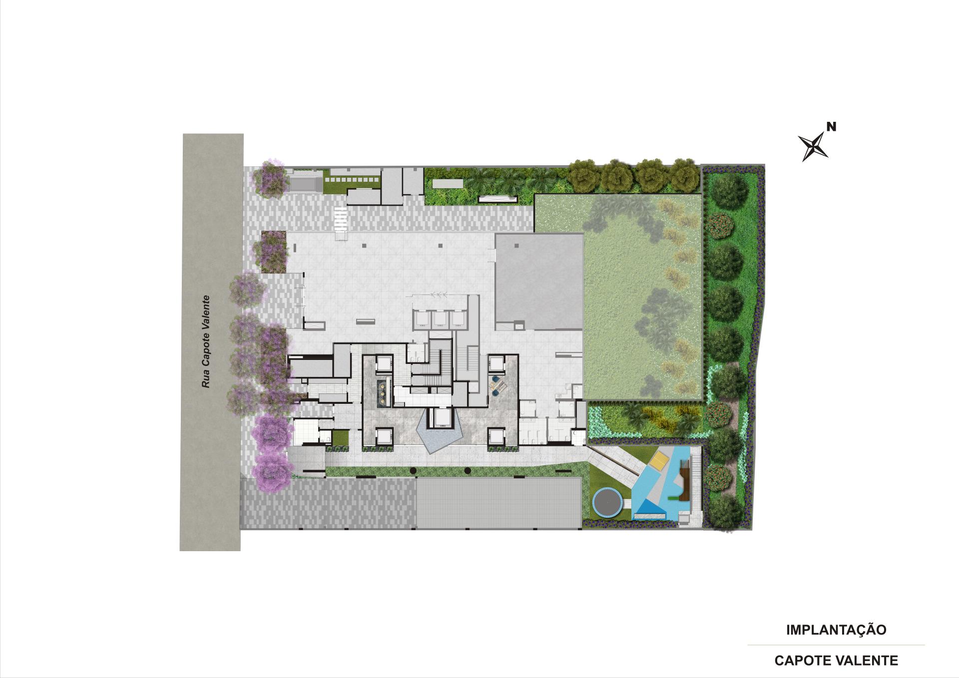 Planta implantação