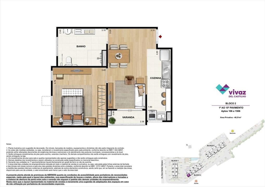 Planta do empreendimento