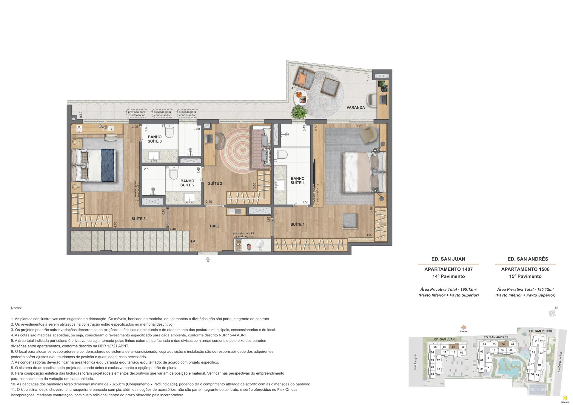 COB. Duplex 3S - Ed. San Juan (COL 7) e Ed. San Andrés (COL 6)