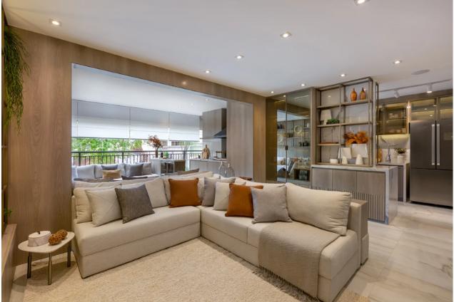 Vídeo do decorado de 125m²