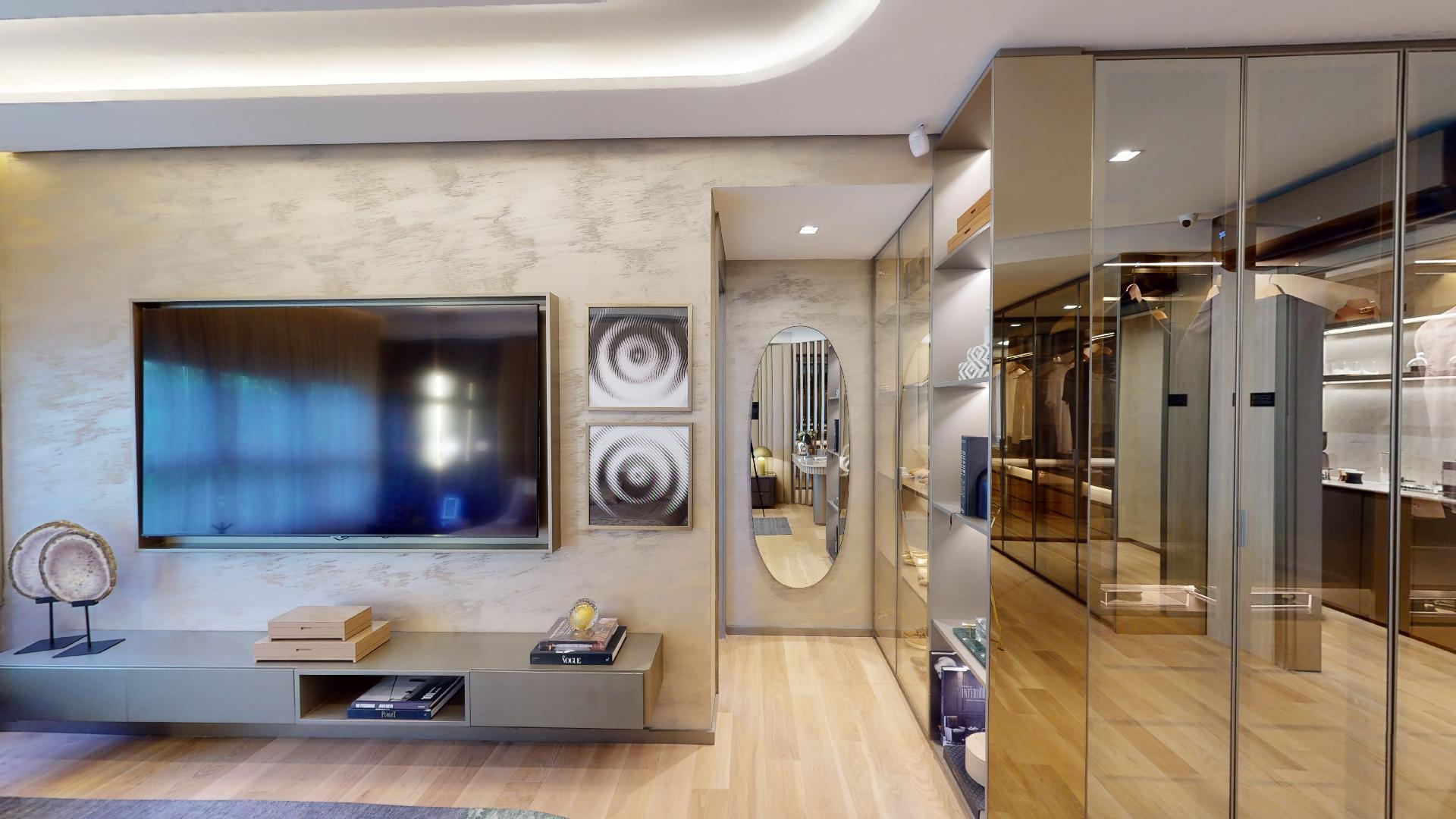 Foto da Suíte Master do Decorado de 253 m²