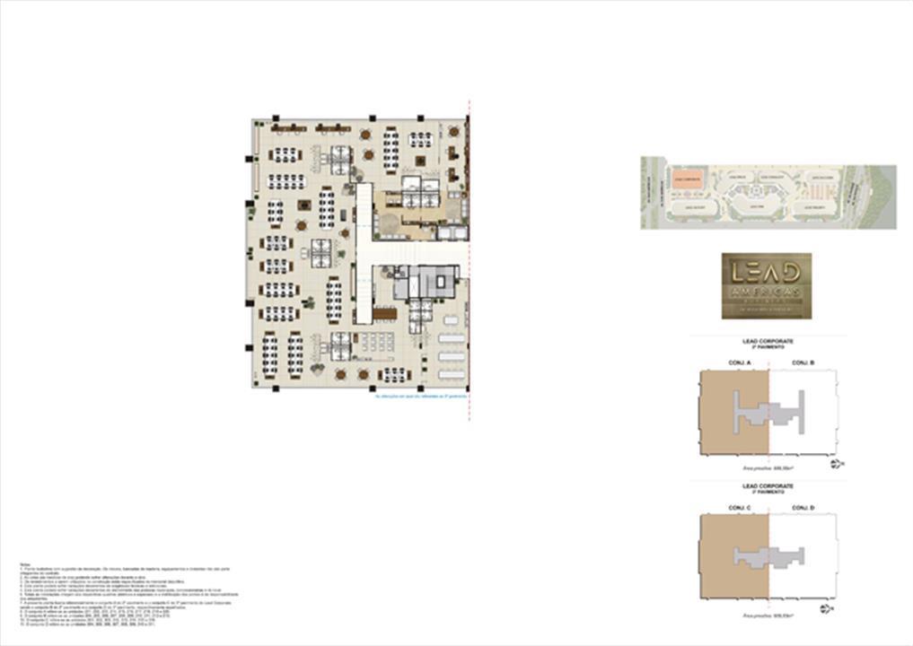 Lead Corporate – 2º e 3º Pavimento – Conjunto A e C