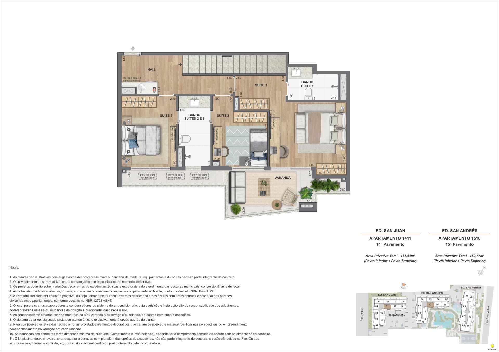 COB. Duplex 3S - Ed. San Juan (COL 11) e Ed. San Andrés (COL 10) 