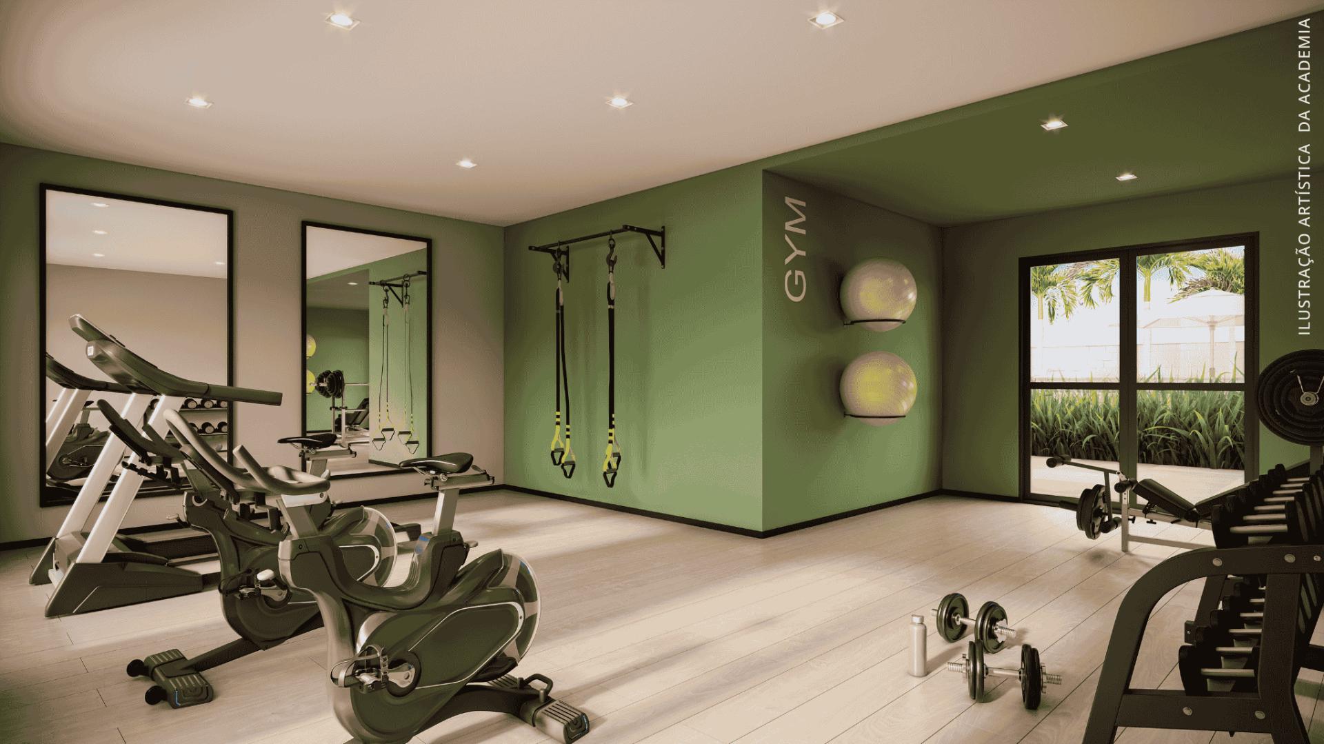 Ilustração Artística da Academia